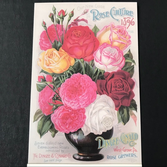 NWT Rose Victorian Mini Calendar - Picture 2 of 3